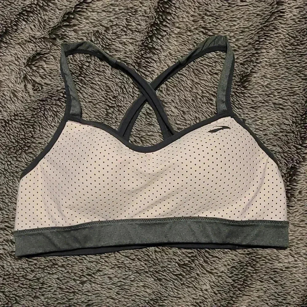 Brooks Pink Sports Bra S